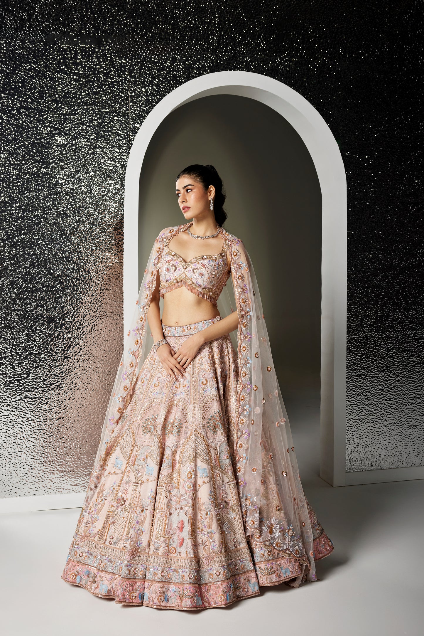 BLUSH LAYLA LEHENGA SET