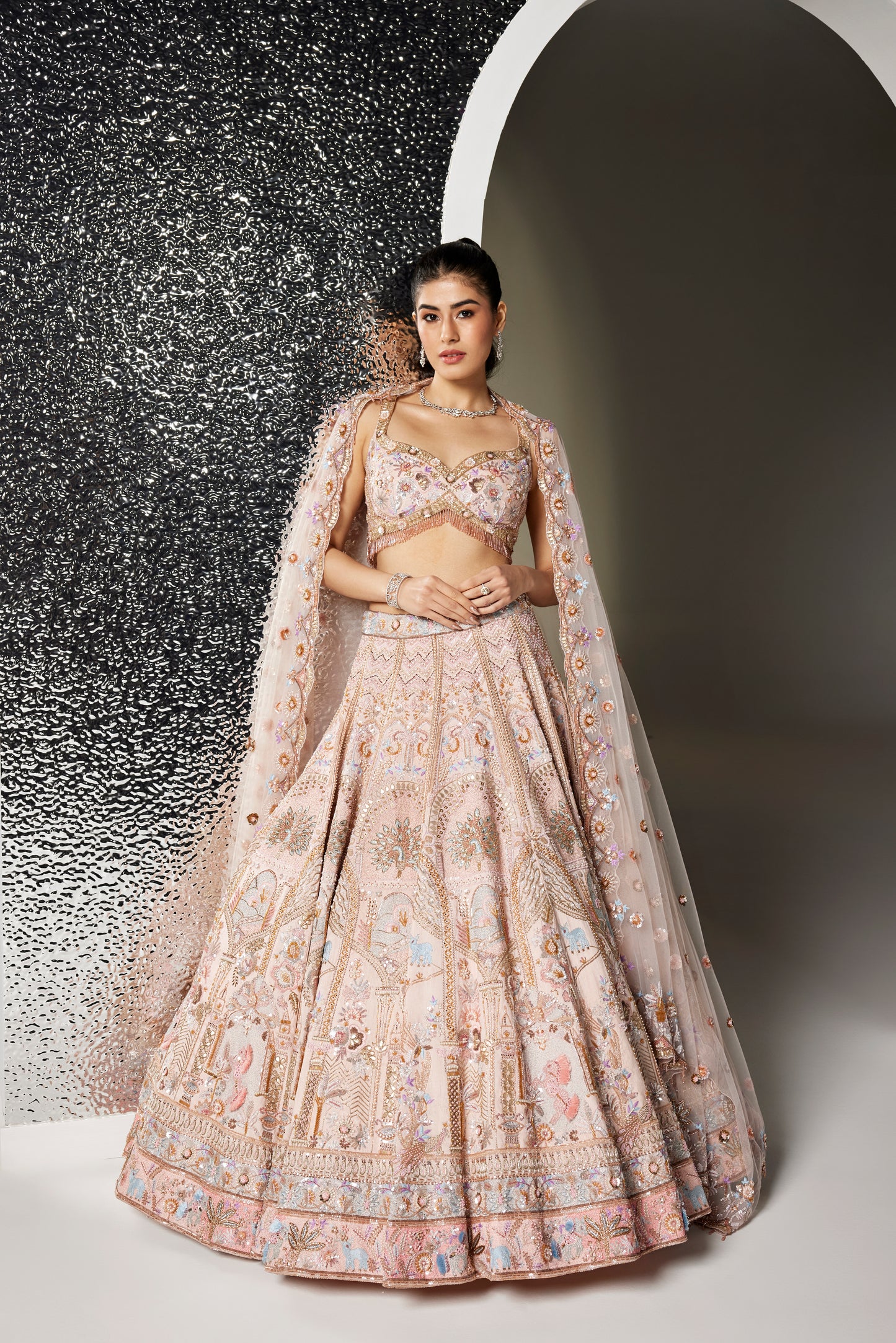 BLUSH LAYLA LEHENGA SET