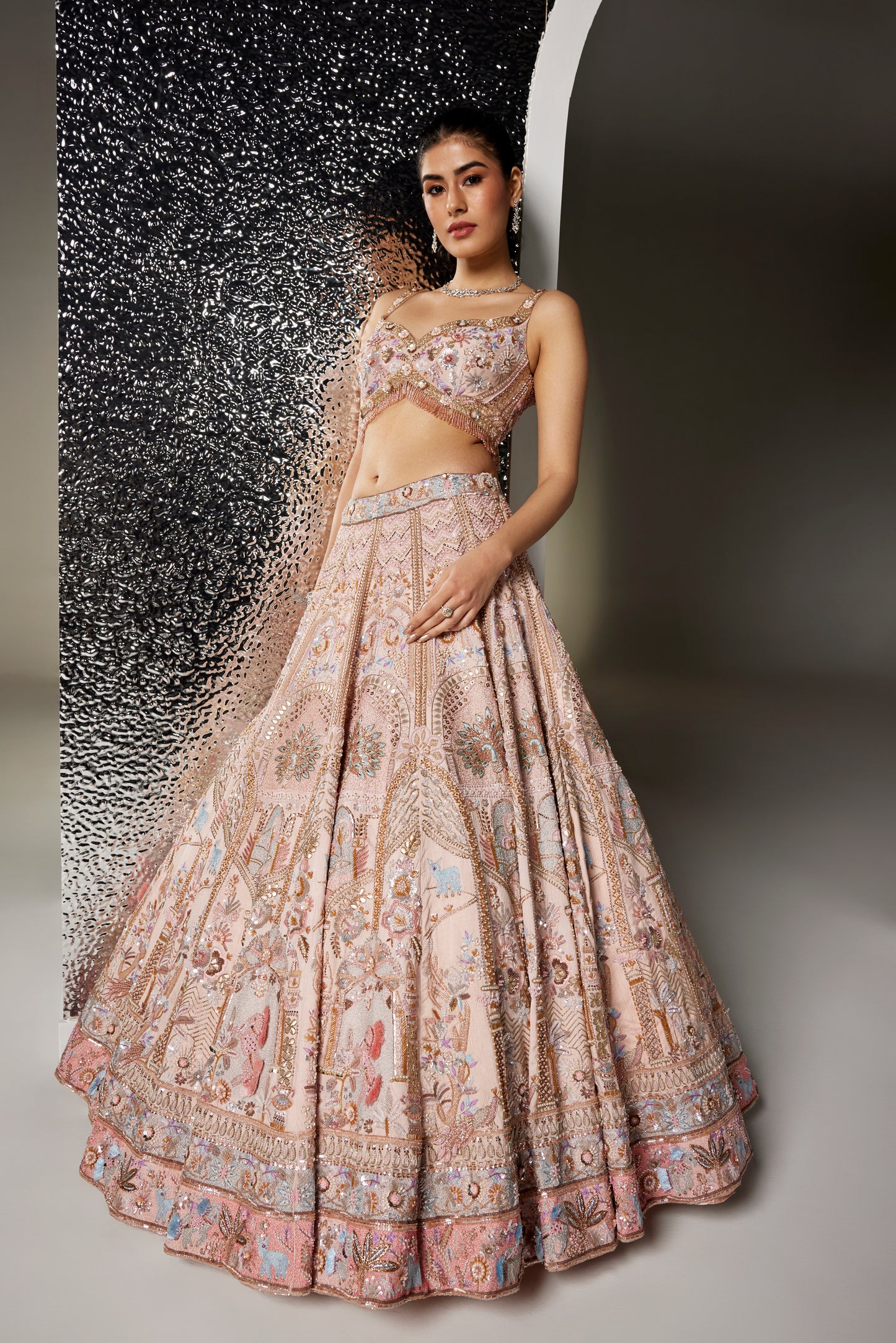 BLUSH LAYLA LEHENGA SET