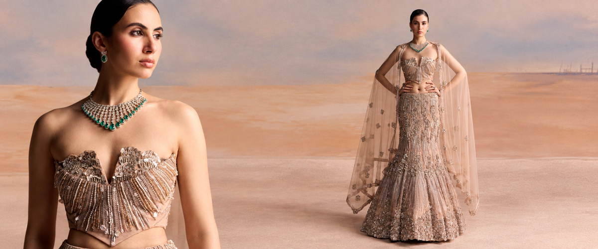 Fish Cut Lehenga
