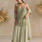 GREEN SHARARA SET