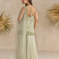 GREEN SHARARA SET