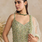 GREEN SHARARA SET