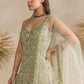 GREEN SHARARA SET