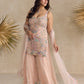 PINK MULTICOLOUR SHARARA SET