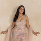 PINK MULTICOLOUR SHARARA SET