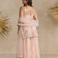 PINK MULTICOLOUR SHARARA SET