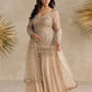 ROSE GOLD SHARARA SET