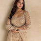 ROSE GOLD SHARARA SET