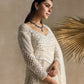 IVORY SHARARA SET