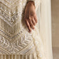 IVORY SHARARA SET