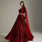 RED LILITH BRIDAL LEHENGA SET