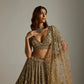 GOLD JUNIPER BRIDAL LEHENGA SET