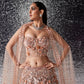 ROSE GOLD AMARA LEHENGA SET